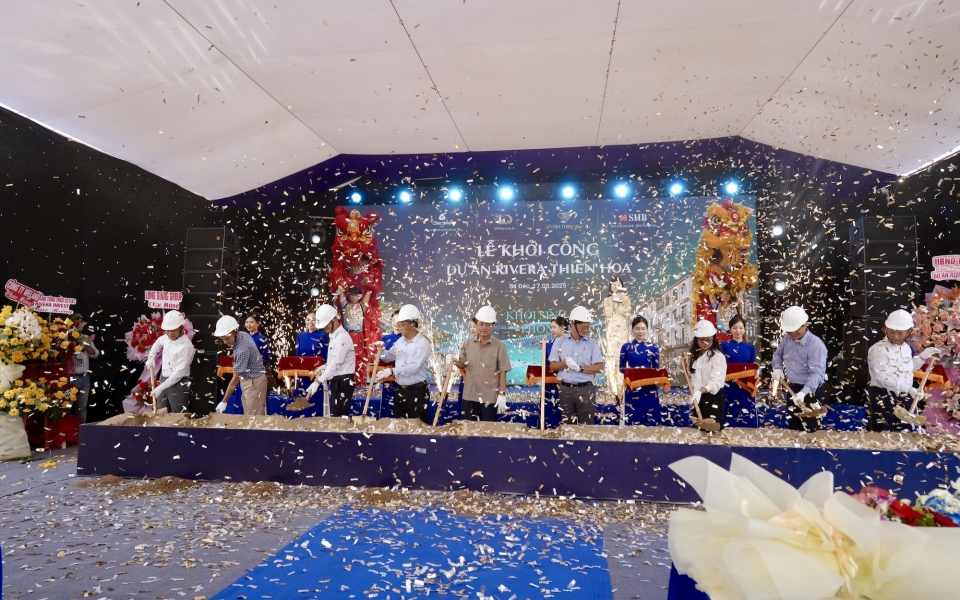 Khởi công dự án 600 tỷ đồng có sự tham gia của các Công ty trong nhóm Long Giang Group